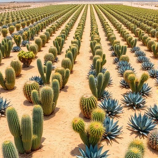 Cultivate CAM desert plants
